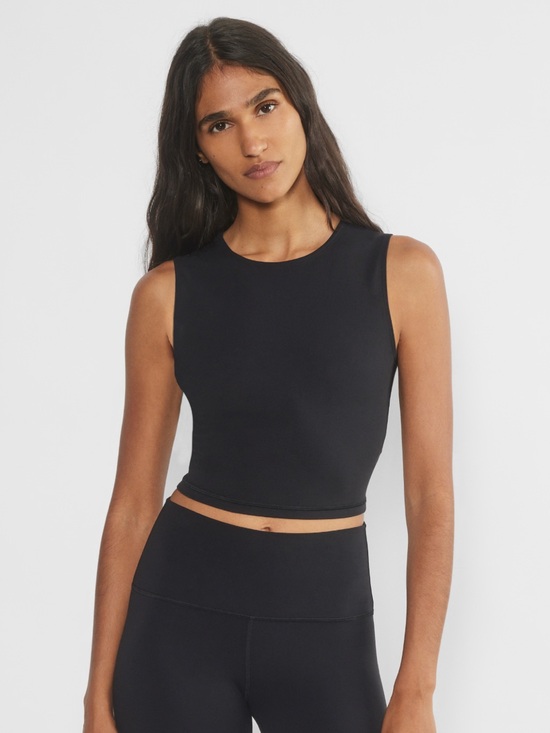 TNA Tops - TNA Butter Black Cropped Tank Tops (Set of 2)